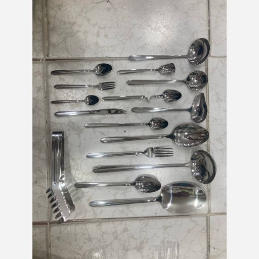 سرویس قاشق چنگال ۱۴۴ پارچه استیل یونیک